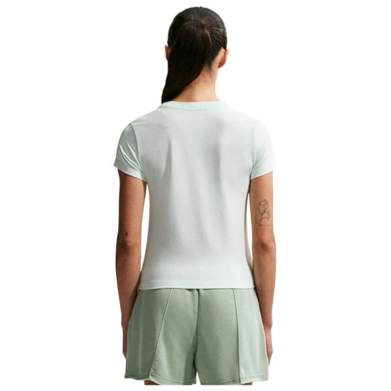 Nike Γυναικεία κοντομάνικη μπλούζα Sportswear Chill Knit Cropped T-Shirt